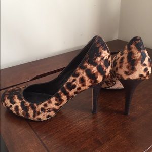 Cole Haan (cow hair) Leopard Print Pumps